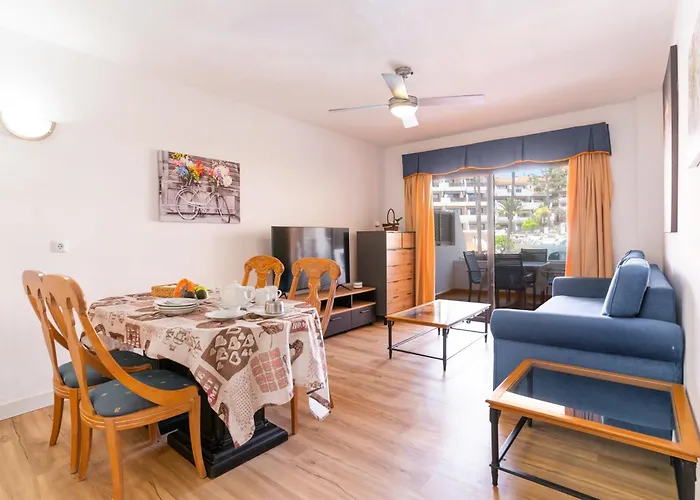 شقة Oceanfront 2 Bedrooms In Tenerife South *